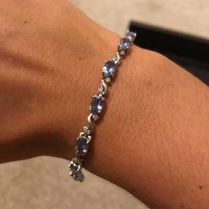 Jared - Aquamarine diamond bracelet